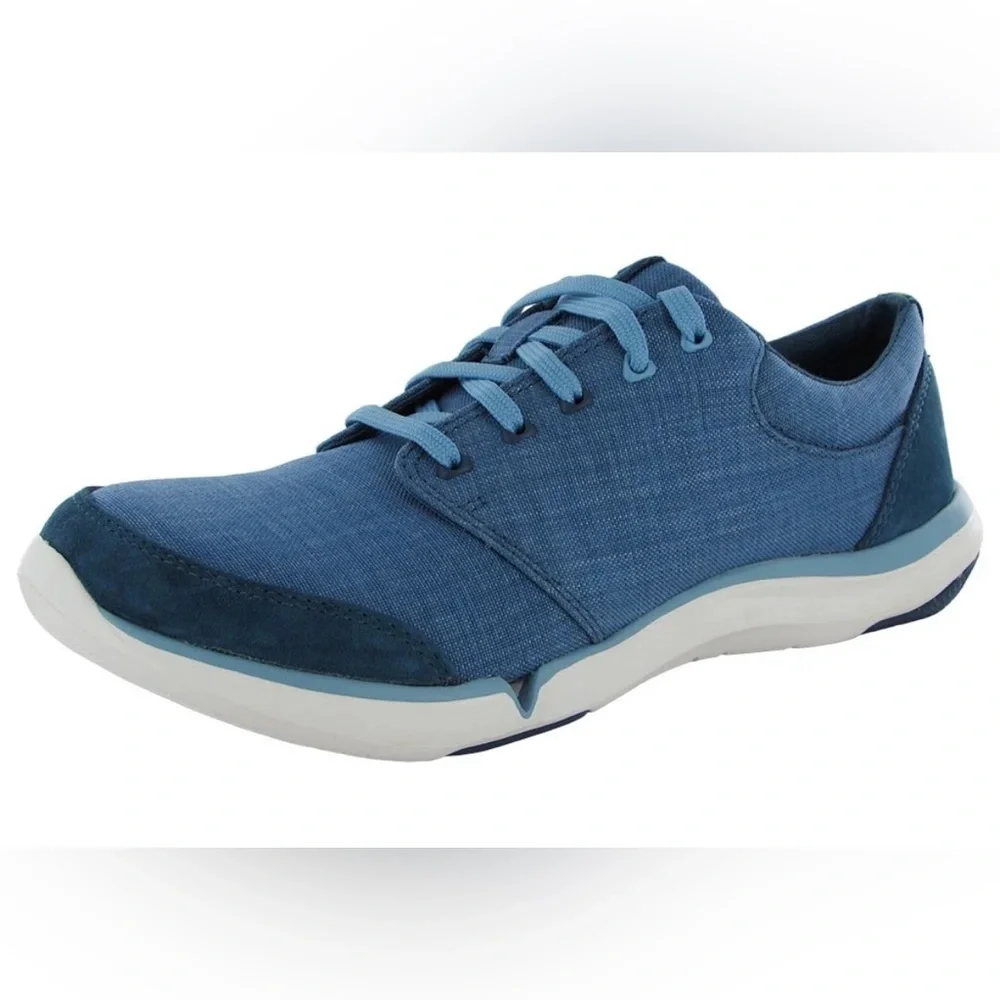 Teva Chukka Shoe Women's SZ 5 Wander Canvas Blue‎ Hi Top Comfort Cool FLAW